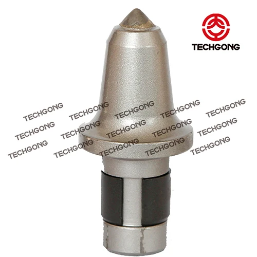 Tungsten Carbide Round Shank Miner Bits / picks for continuous miner Surface Mining Picks