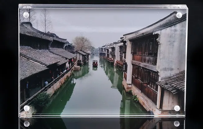 Креативная фоторамка на день рождения магнитная студийная акриловая кристаллическая
