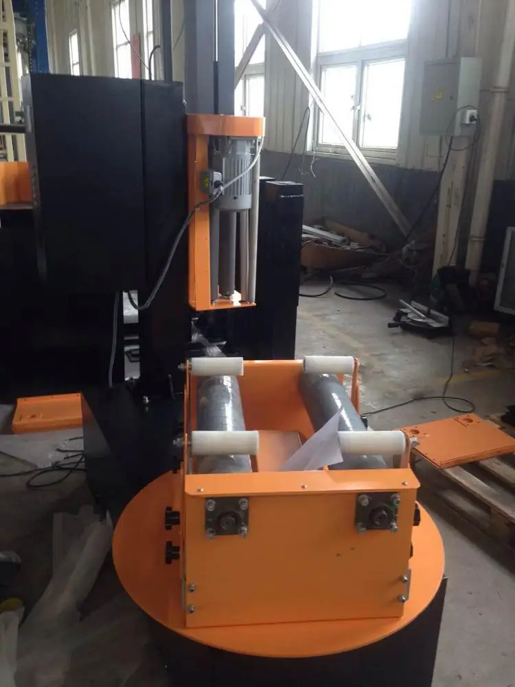 Hot sale wheel tire wrapper with nice quality/mini  paper roll wrapping machine with CE certification