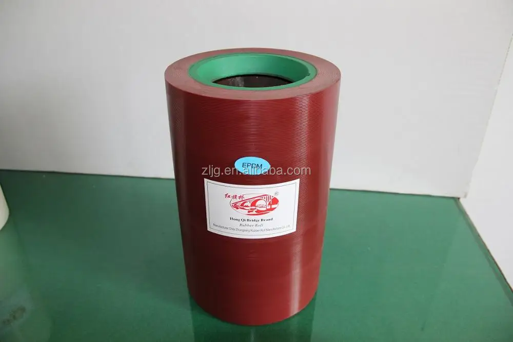 20inch EPDM red rice milling rubber roller