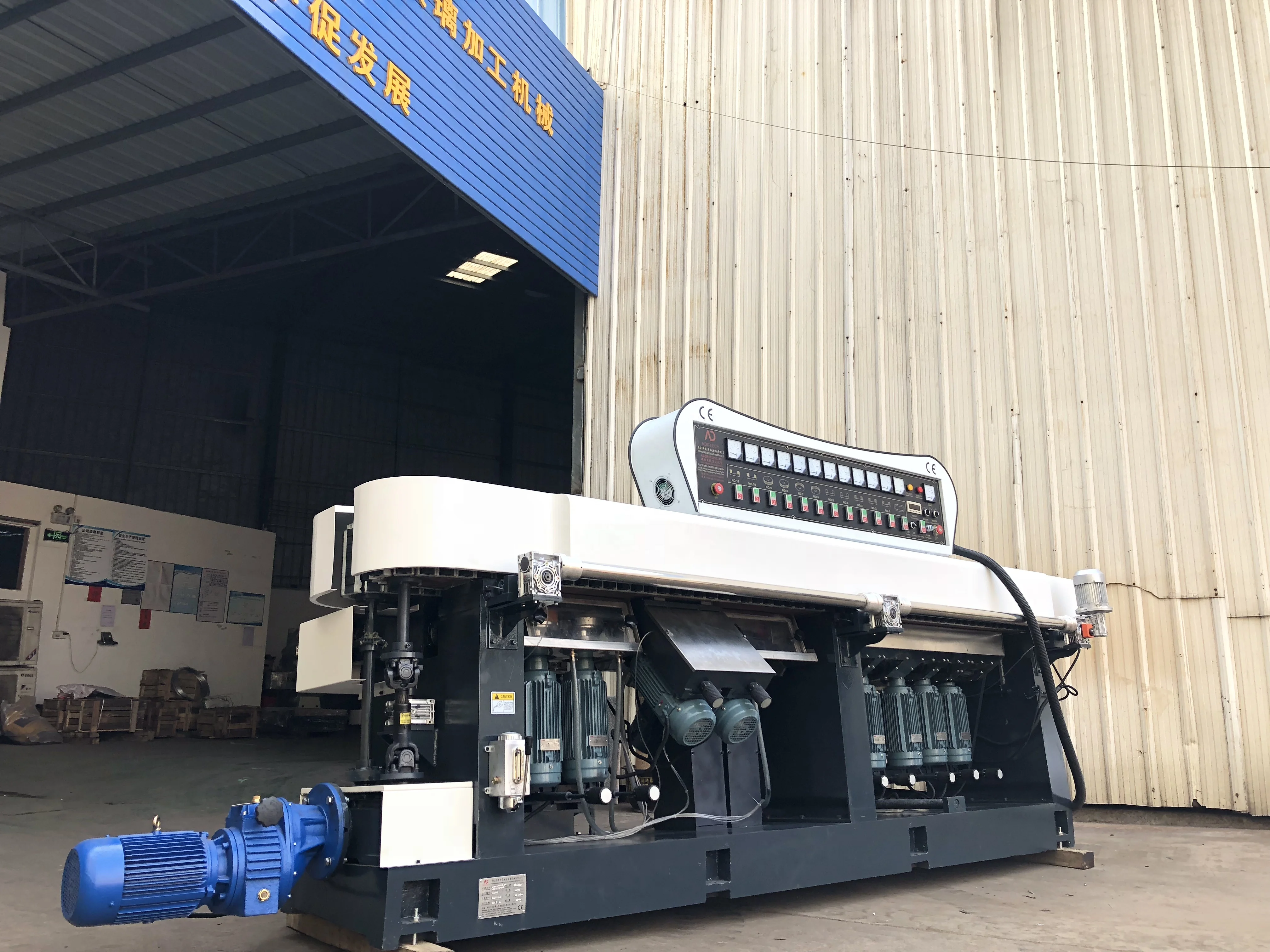 Glass Edging machine with ABB MOTOR  in DUBAI