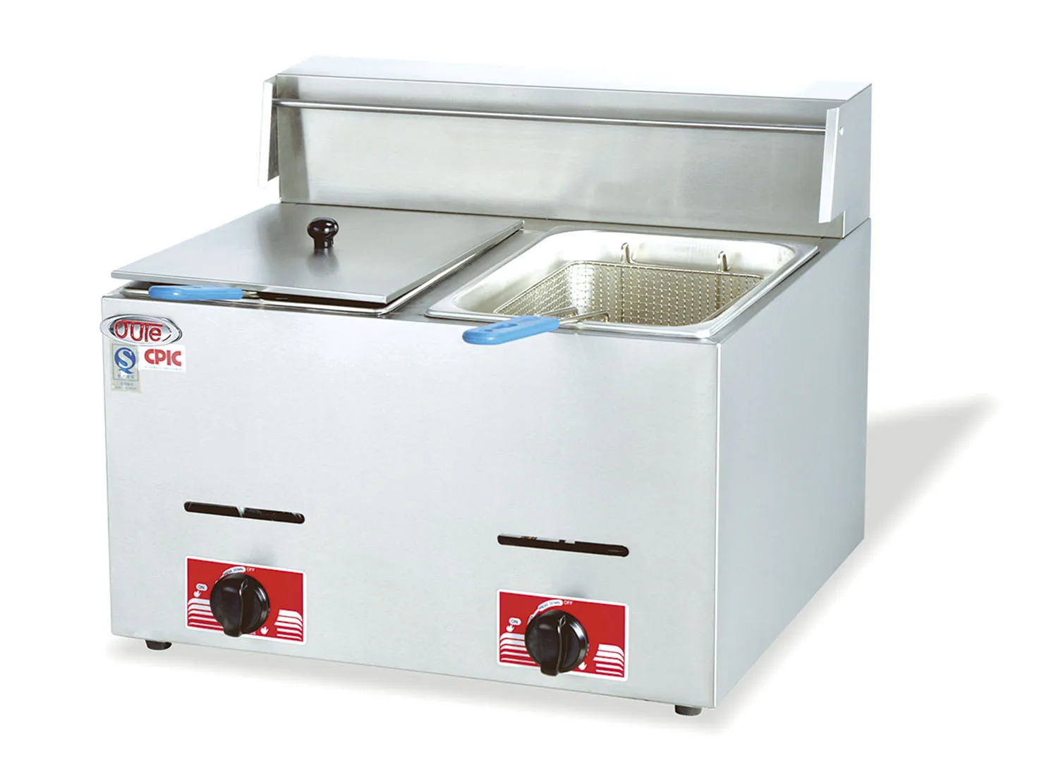 Commercial Turkey Fryer 2-Tank 2-Basket Electric Industrial Fryers