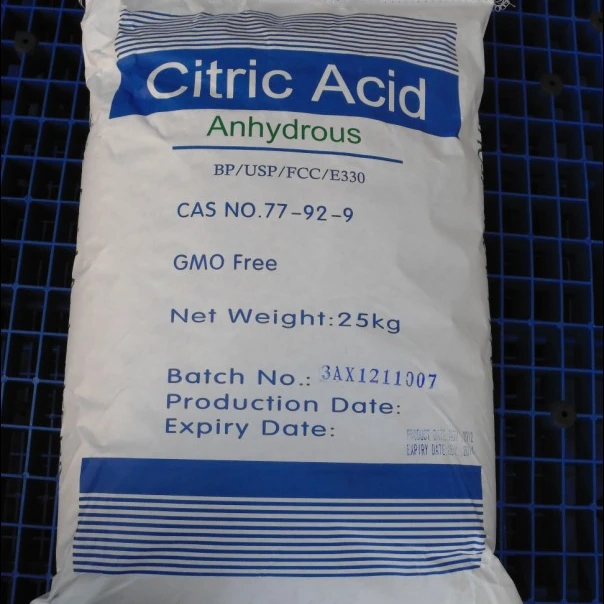 
Ensign Brand Citric Acid Monohydrate/Anhydrous Food Grade 