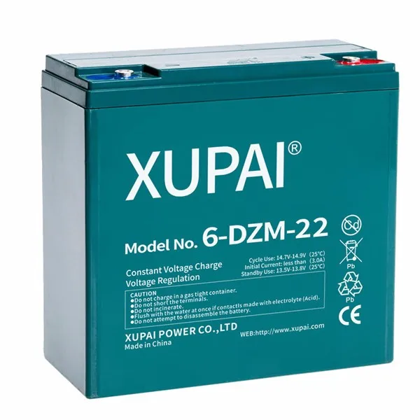 12V 22AH 6-DZM-22 electric Rechargeable bike battery price