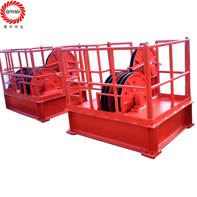 
Oilfield Gas and Oil Derrick Use Drilling Accessories API Standard Crown Block 