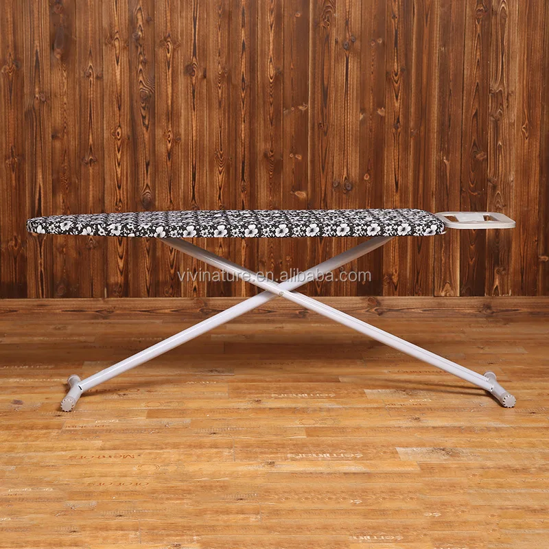 VIVINATURE Big Size Mesh Metal Ironing Board With clothes rack