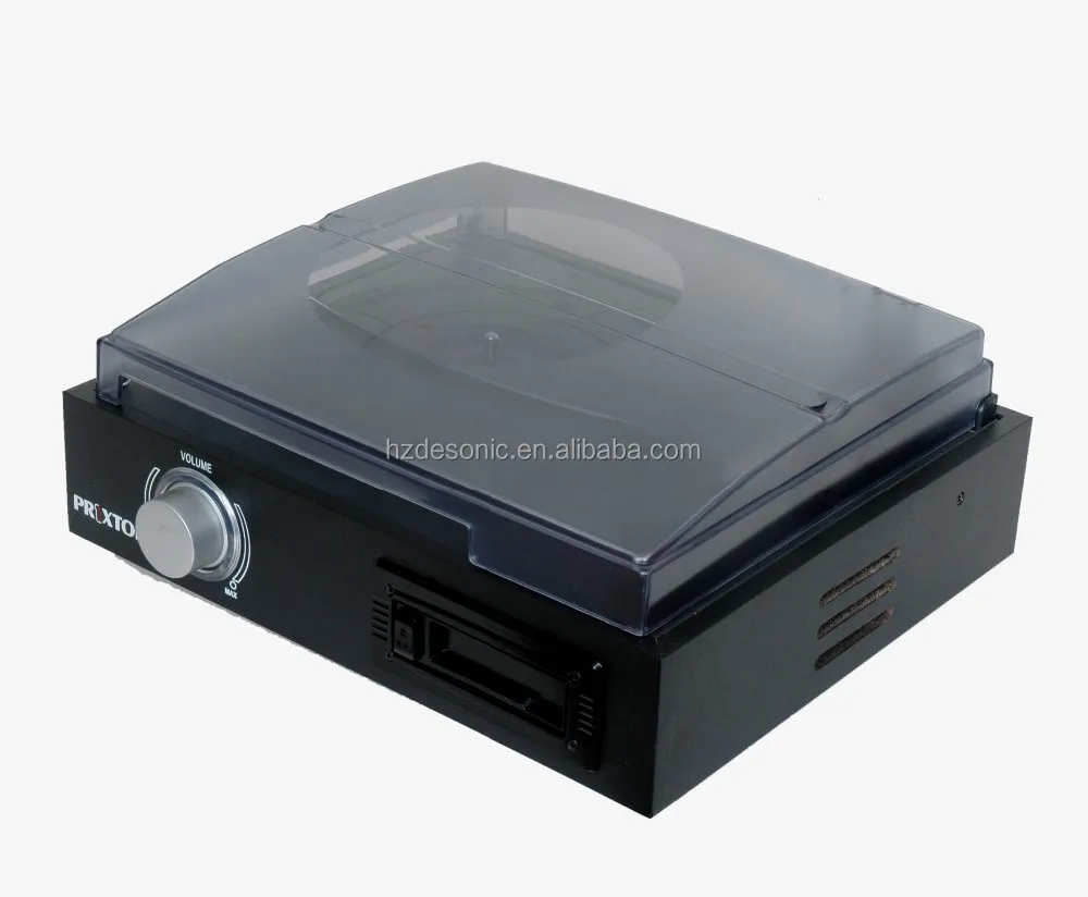 simple design 3 speed LP , vinyl record player with MP3 converter