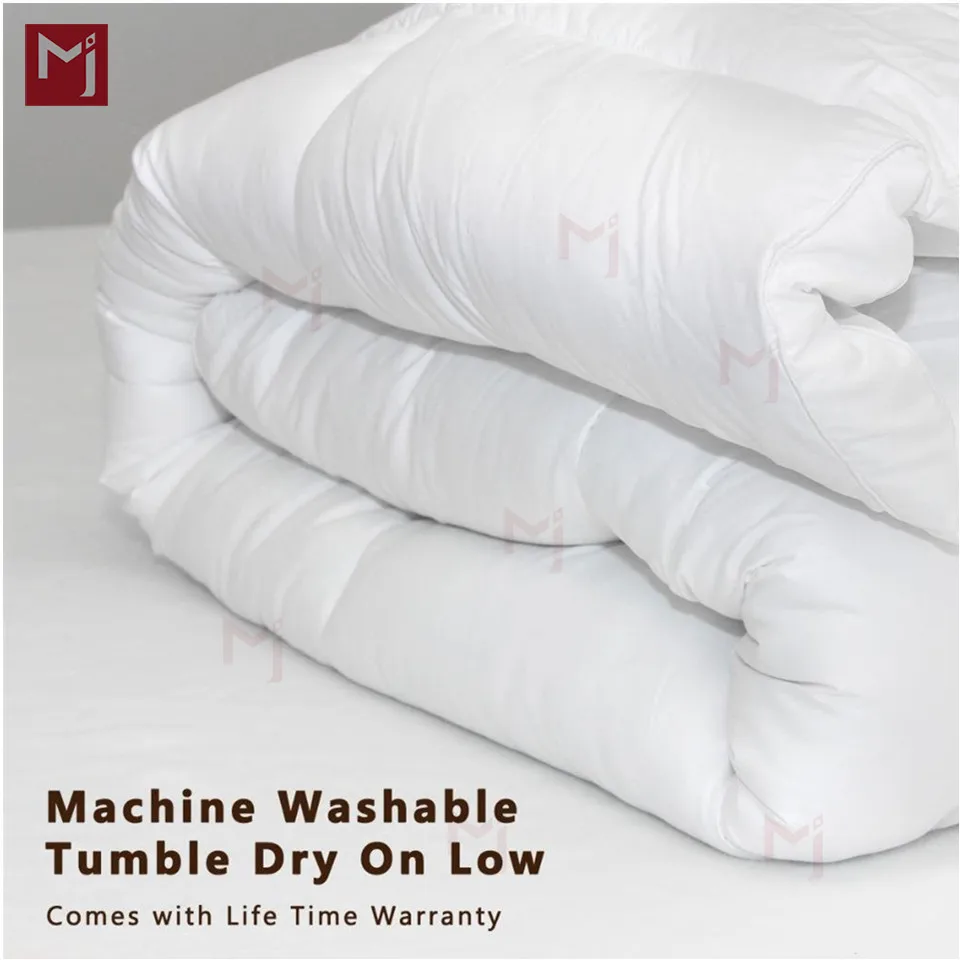 
Luxury Pillowtop Down Alternative Mattress Topper Hypoallergenic Ultra Plush 2