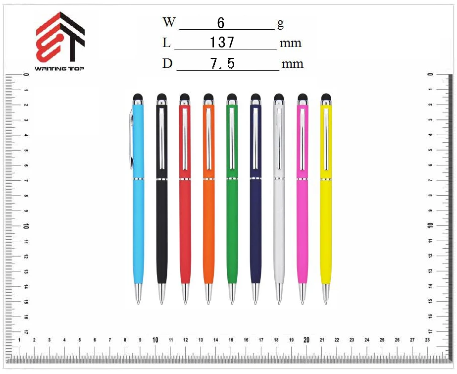 
Slim metal bic pen with custom logo pens 