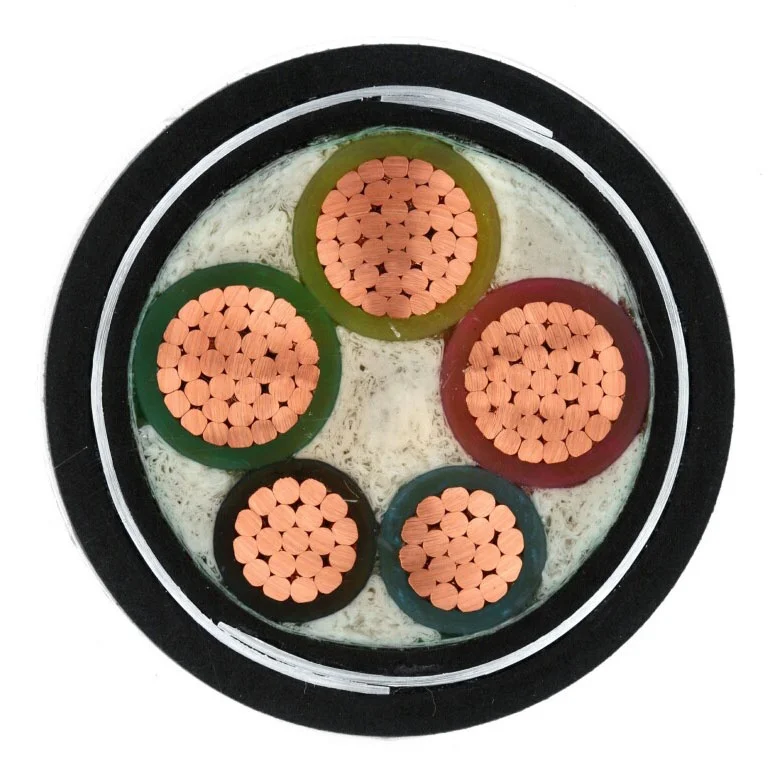 11 kv 4 Core Cu/XLPE/Swa/PVC Underground  Power Cable