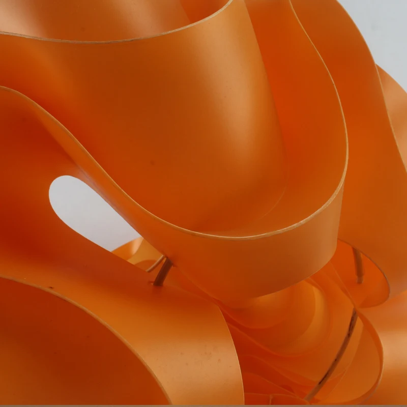 Custom size pendant lamp plastic lamp shades for Living room & bedroom decoration, ceiling lighting shade