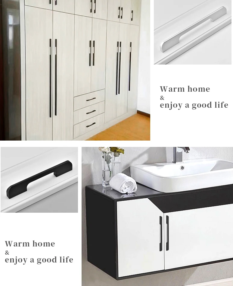 hot sale Metal T Bar Furniture Pull Handle For Cabinet Kitchen Cupboard Wardrobe Drawer