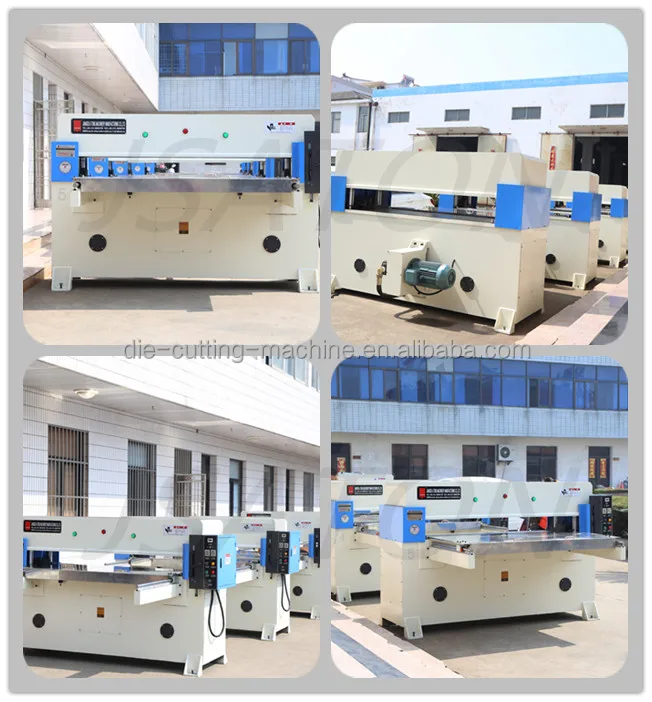 hydraulic rubber sole leather cutting press machine