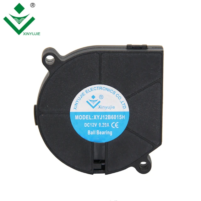 6015 car purifiers ozone equipment blower fan big air volume 5/12/24V centrifugal blower fan 60x60x15mm