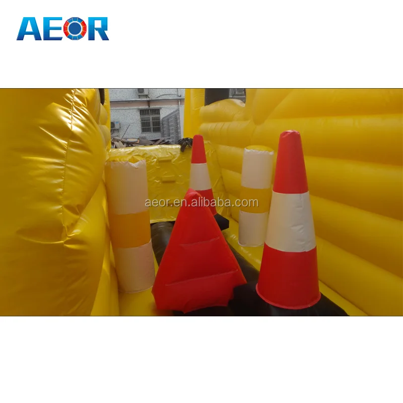 hot sale large inflatable excavator  bouncer  ,inflatable digger trampoline