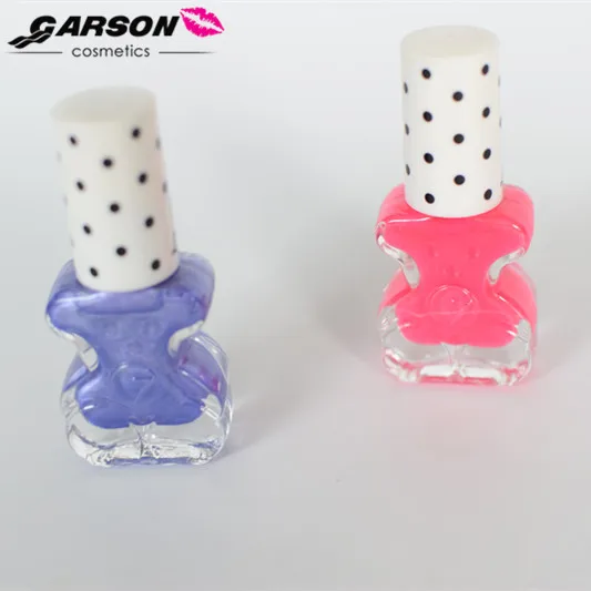 OEM Garson Cosmetics Candy Color Non-toxic Peel Off Waterbased Kids Nail Polish 5ml Private Label