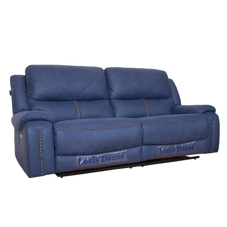 Amazon hot seller Fancy 2 seater electric fabric recliner sofa
