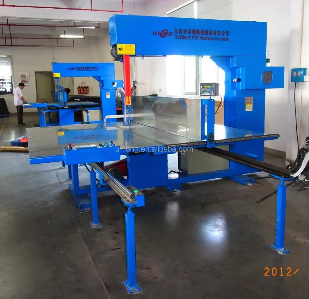Semi-automatic Vertical Foam Cutting Machine