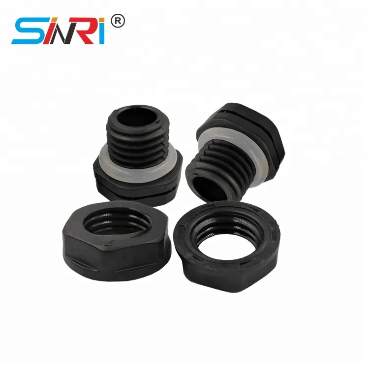SINRI Dustproof  IP67 vent valve breathable waterproof m12 plastic screw vent plug for LED lighting