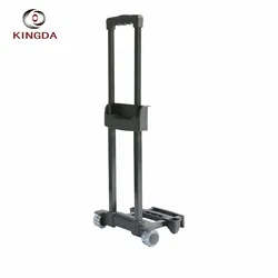 KINGDA Chinese supplier high quality retractable luggage bag suitcase trolley handle
