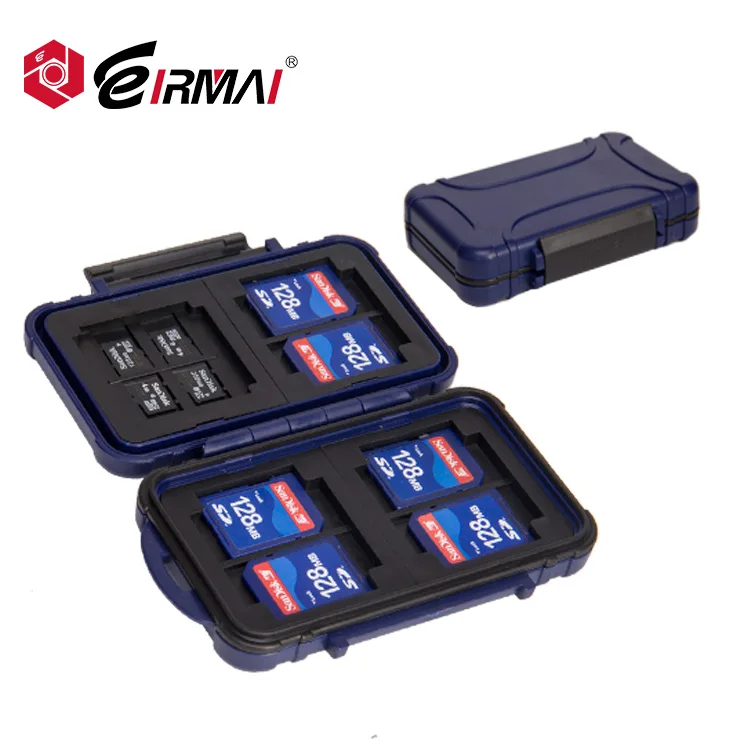
Water Shock Resistant Protector Bag Memory Card Carrying Case Holder for SD/Micro SD/TF 