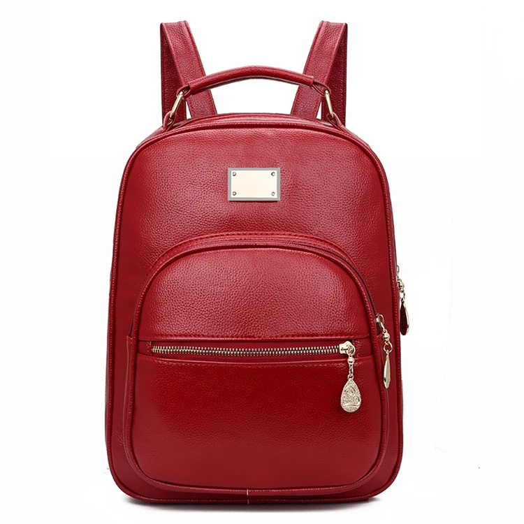 
Fashionable popular Good Quality women Lightweight Slim Back Pack Laptop Backpack 