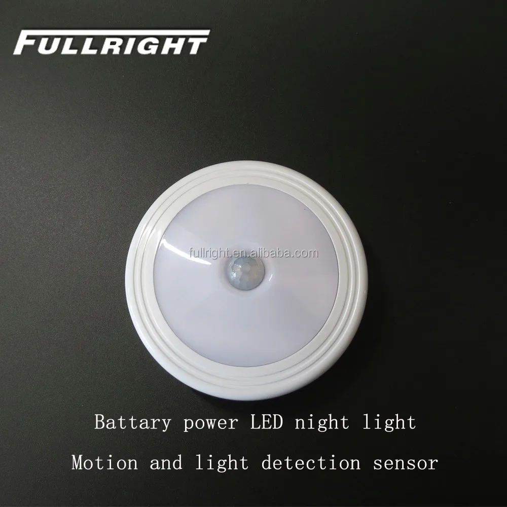 Long life easy careautomatic energy saving small battery operated   sensor led  stairs path wall night light