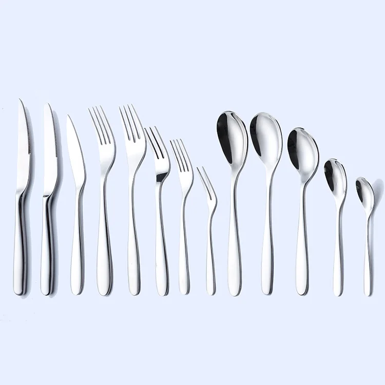 
Restaurant and family flatware stainless fork spoon knife cutlery 