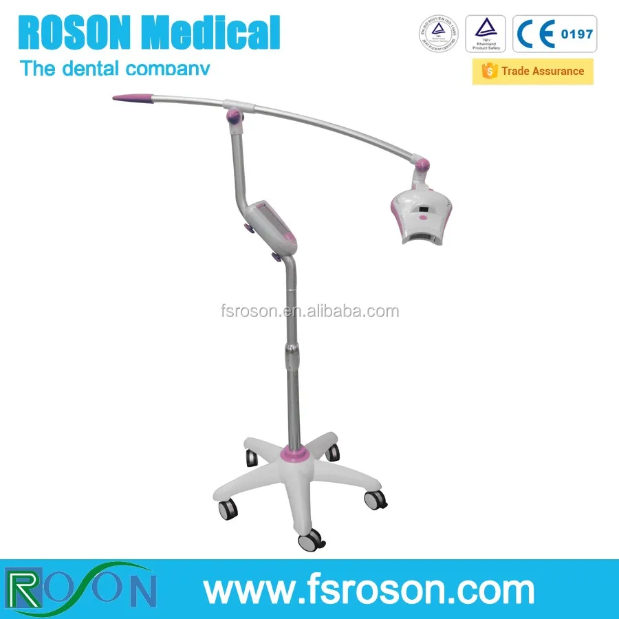 ROSON New type Dental Instruments Dental Bleaching Machine Price teeth whitening lamp in case DENATL Bleaching machine MD-885