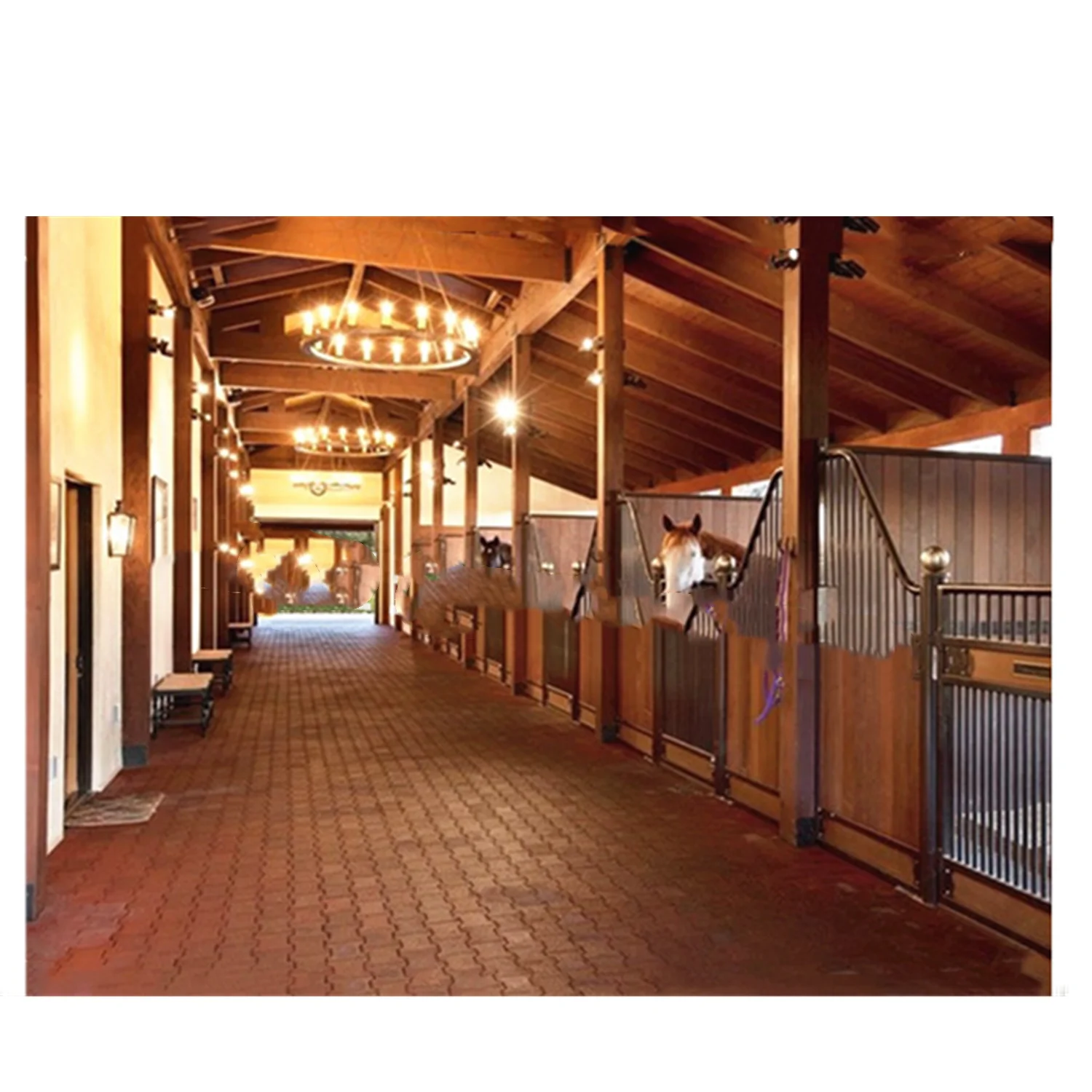 20mmx16mm Anti Slip Dog Bone Interlocking Rubber Paver for Horse Stable Playground Flooring Tiles