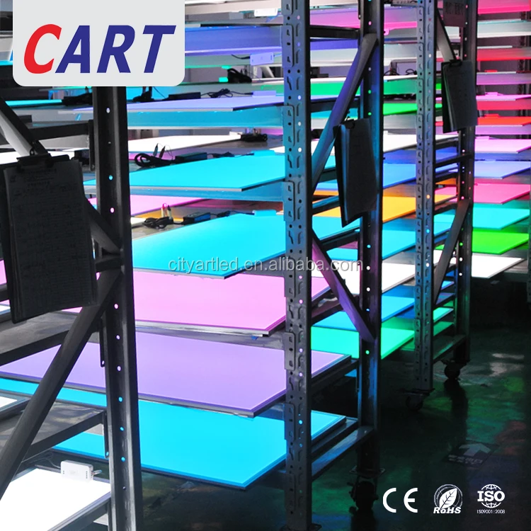 RGB/RGBW/RGB+CCT/RGBWW milight Control Color Temperature Adjustable RGBW Colour Changing 2X4 60x120 LED Light Panel