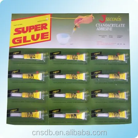 Универсальный супер клей на 3 секунды, супер клей с зеленой картой