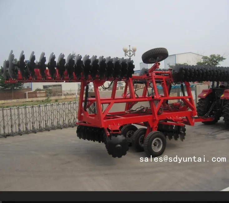 9 meter heavy disc harrow with foldable wing