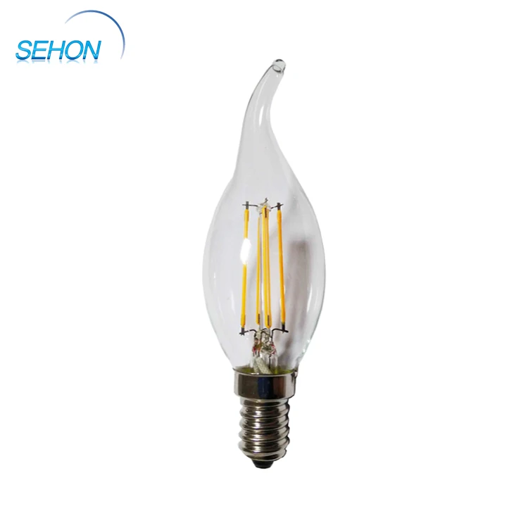 Hot selling products in america e12  e14 flame candelabra led filament candle light dimmable