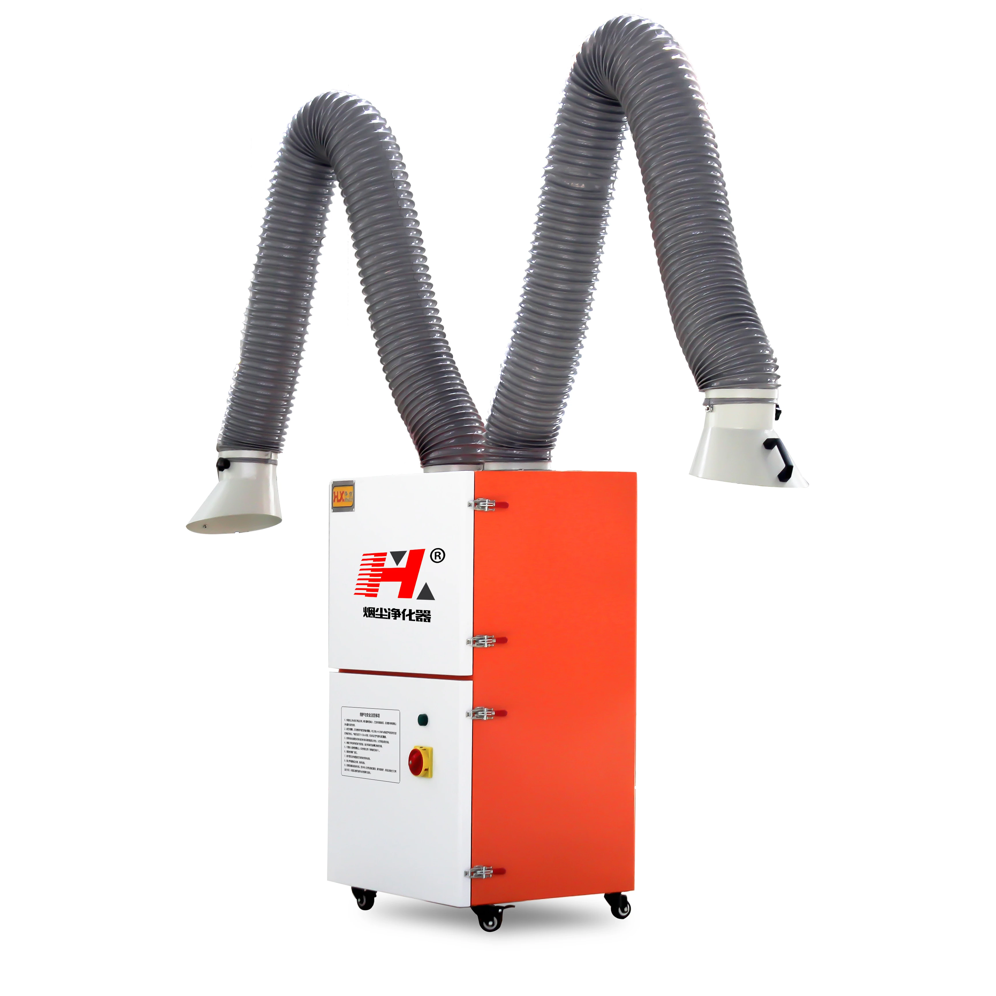 
Portable Soldering and welding Fume Extractor Manufacture For Laser Cutting Machine With double Fume 