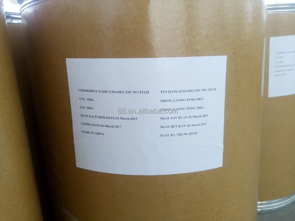 Emamectin benzoate 70% TC FUNGICIDE/horticultural crops/agrochemical liquid