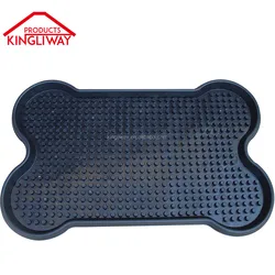 Bone Shape Plastic And Synthetic Sod(PE) Pet Potty Pet Pad