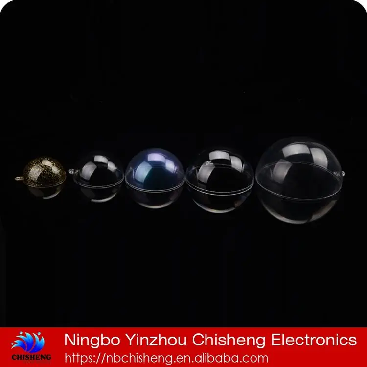 Good service factory directly pp plastic sphere open up ball