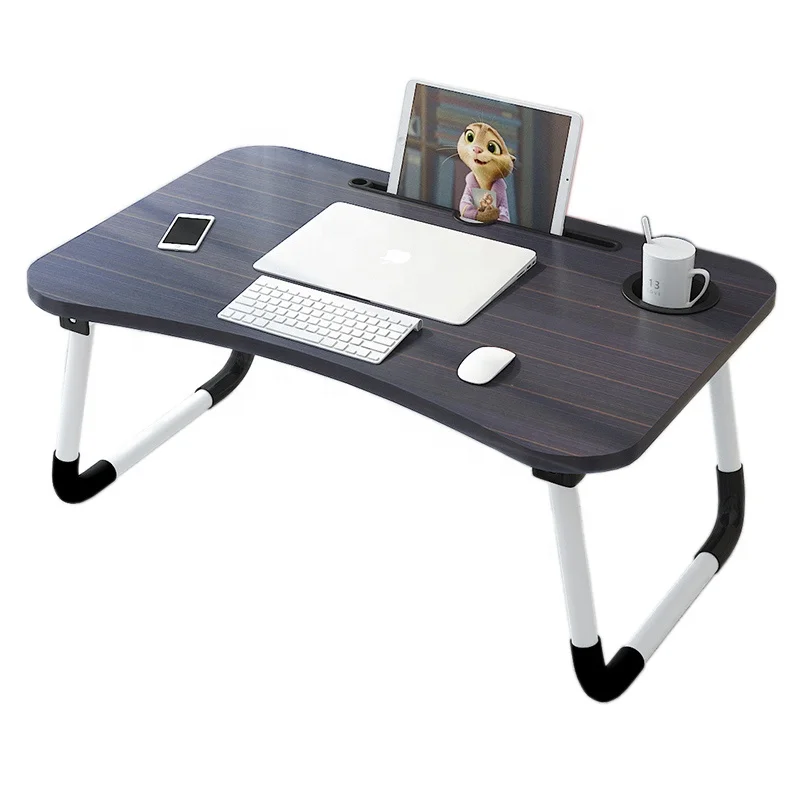 
Laptop Table Bed Made in China stand desk bed sofa tray portable 