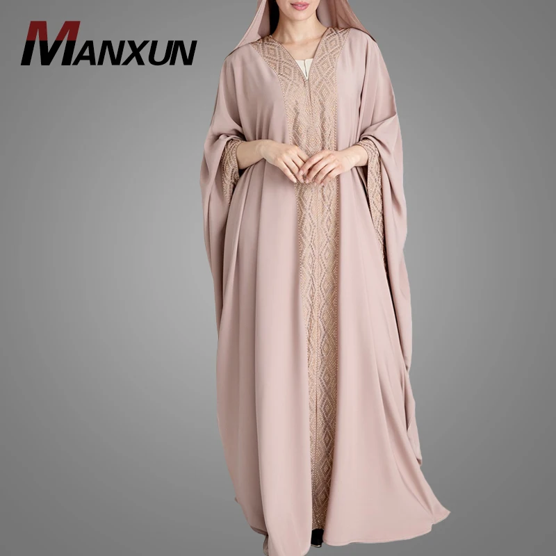 Plus Size Kaftan Dress Latest Burka Designs Pictures Front Open Islamic Clothing High End Moroccan Arab Loose Abaya