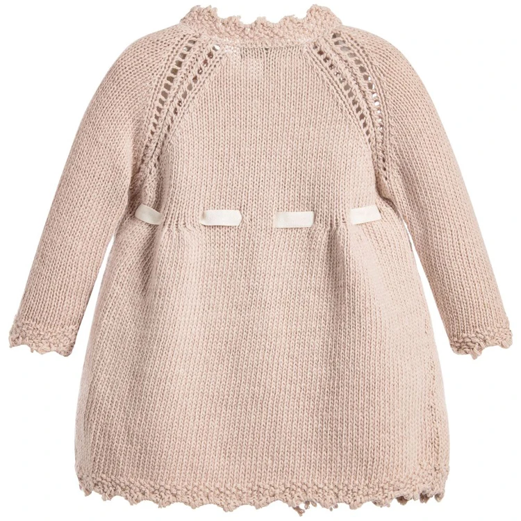 
Factory OEM Cotton Knitted Girls baby claccis Cardigan 