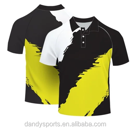 2016 latest customized polo shirts/cricket polo t-shirt full sublimation printing