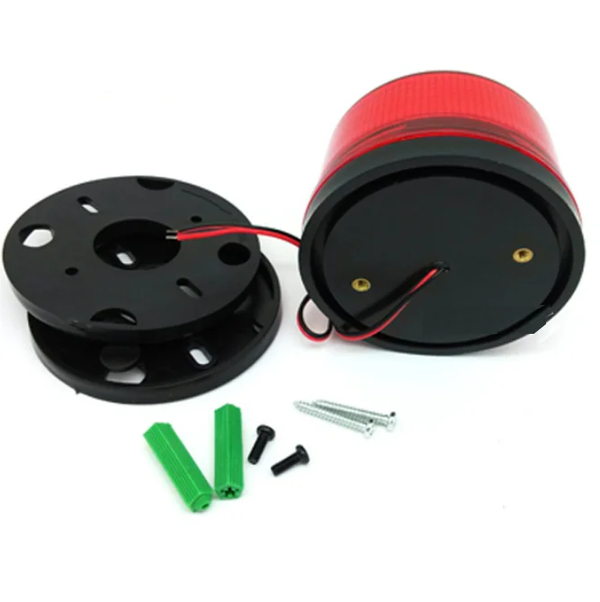 strobe light siren for electric fence energizer