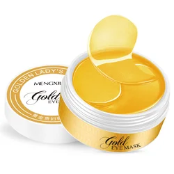 Gold Collagen Eye Patch Gel Mask Pad Anti Aging Wrinkles Face 24k gold eye mask