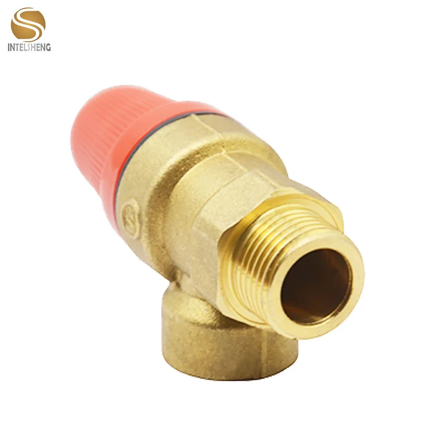 100%  Leakage Testing high pressure  brass safety angle valve dn 15