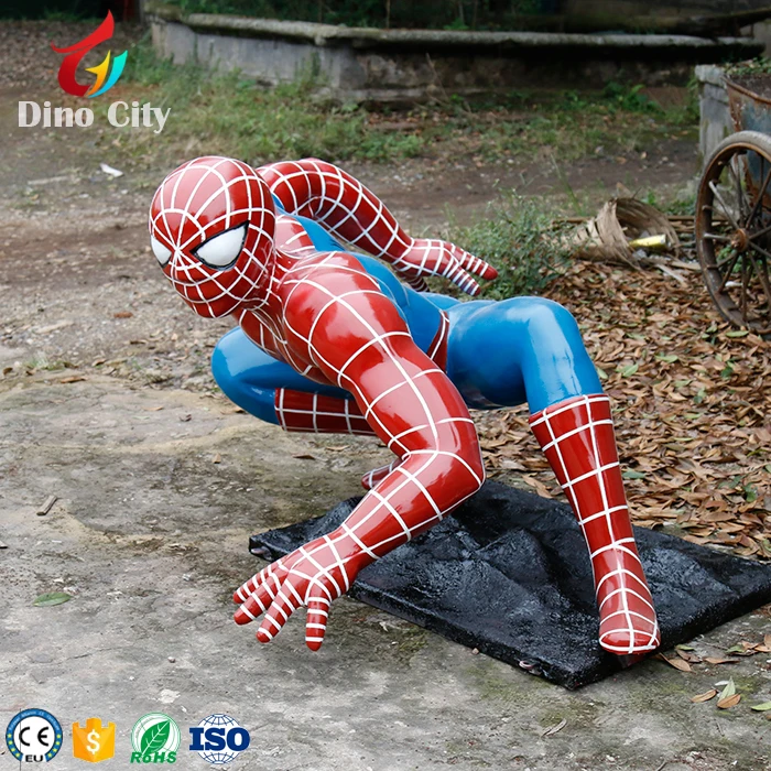 Resin Character Life Size Movie Superhero Statue for Exhibition