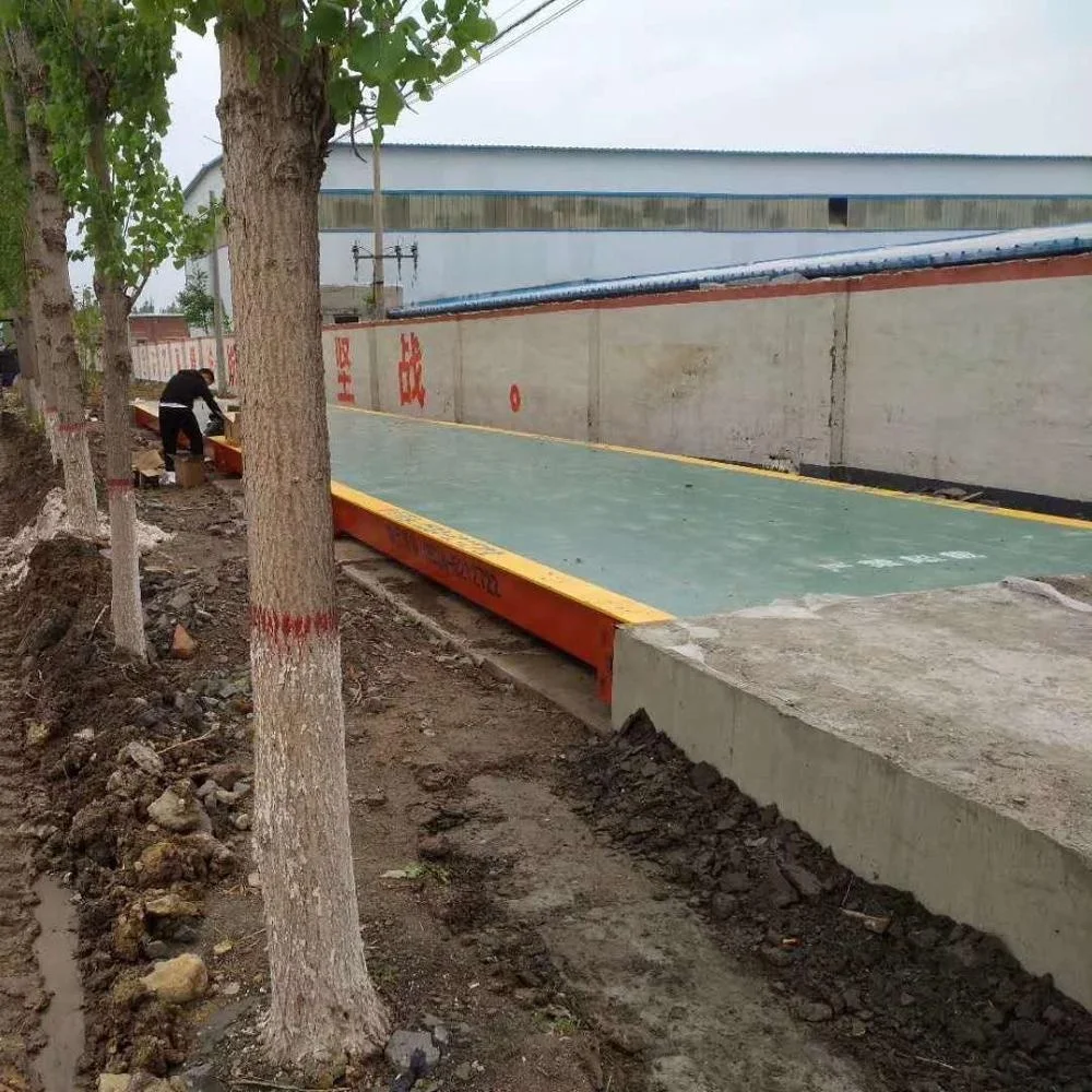 3*8M truck weight bridge scale 60 Tons export weighbridge machine supplier