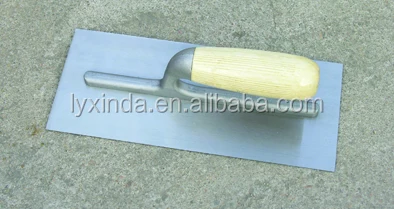 cement trowel in plastering trowel, trowel float for civil construction hand tools