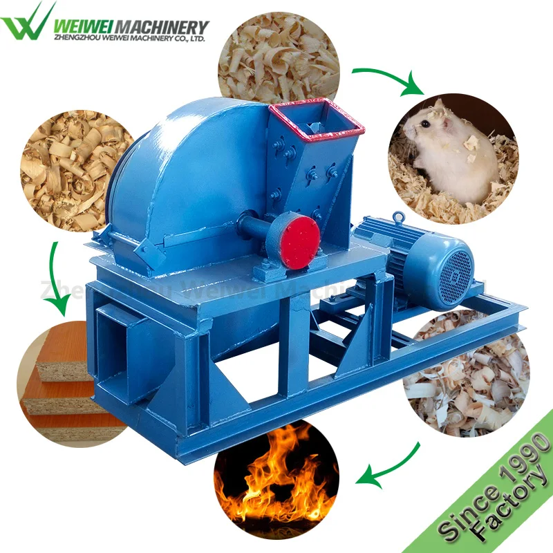 Weiwei woodworking machine Chinese fir wood shavings for bedding down the livestock