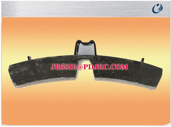 railway train locomotive brake pad